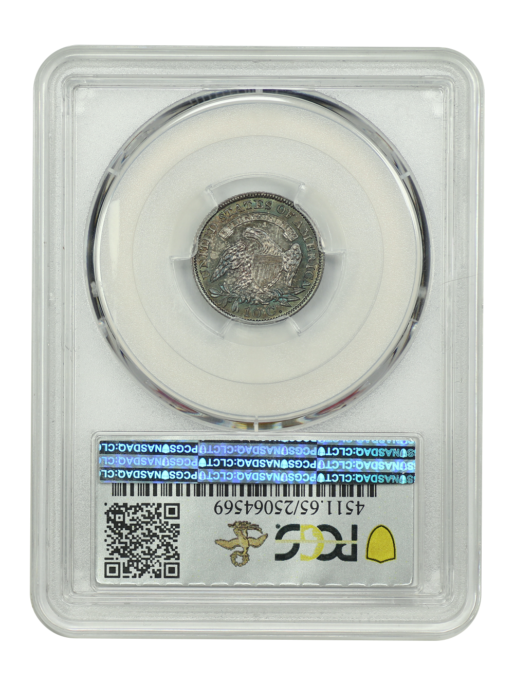 image for: 1829 Small 10C 10c PCGS MS65