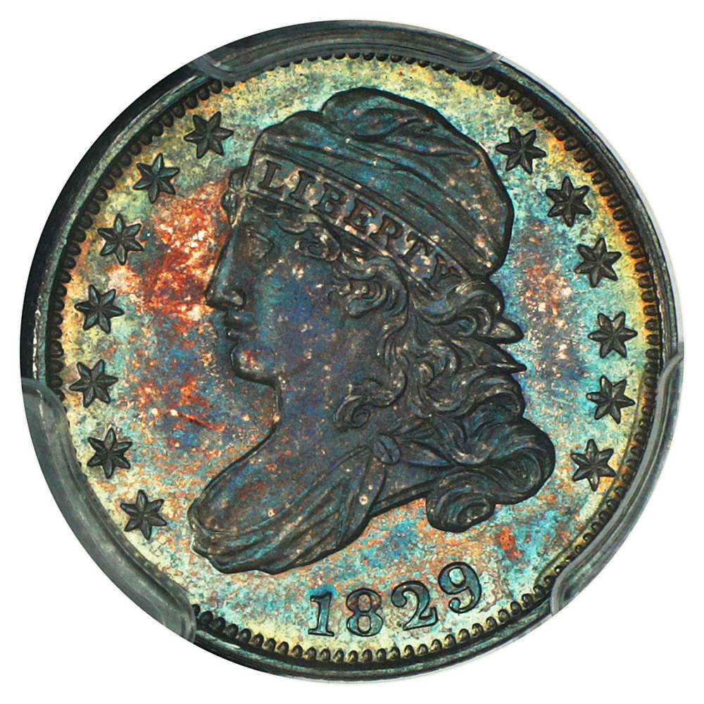 image for: 1829 Small 10C 10c PCGS MS65