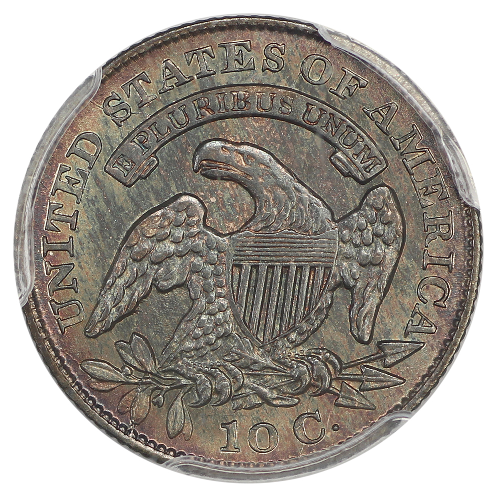 image for: 1830 Small 10C, JR-2 10c PCGS MS62