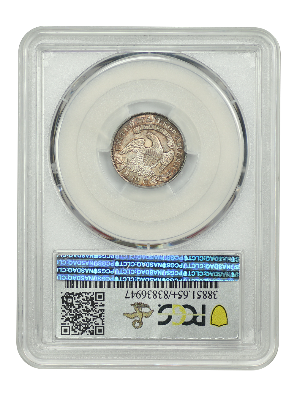 image for: 1831 JR-3 10c PCGS MS65