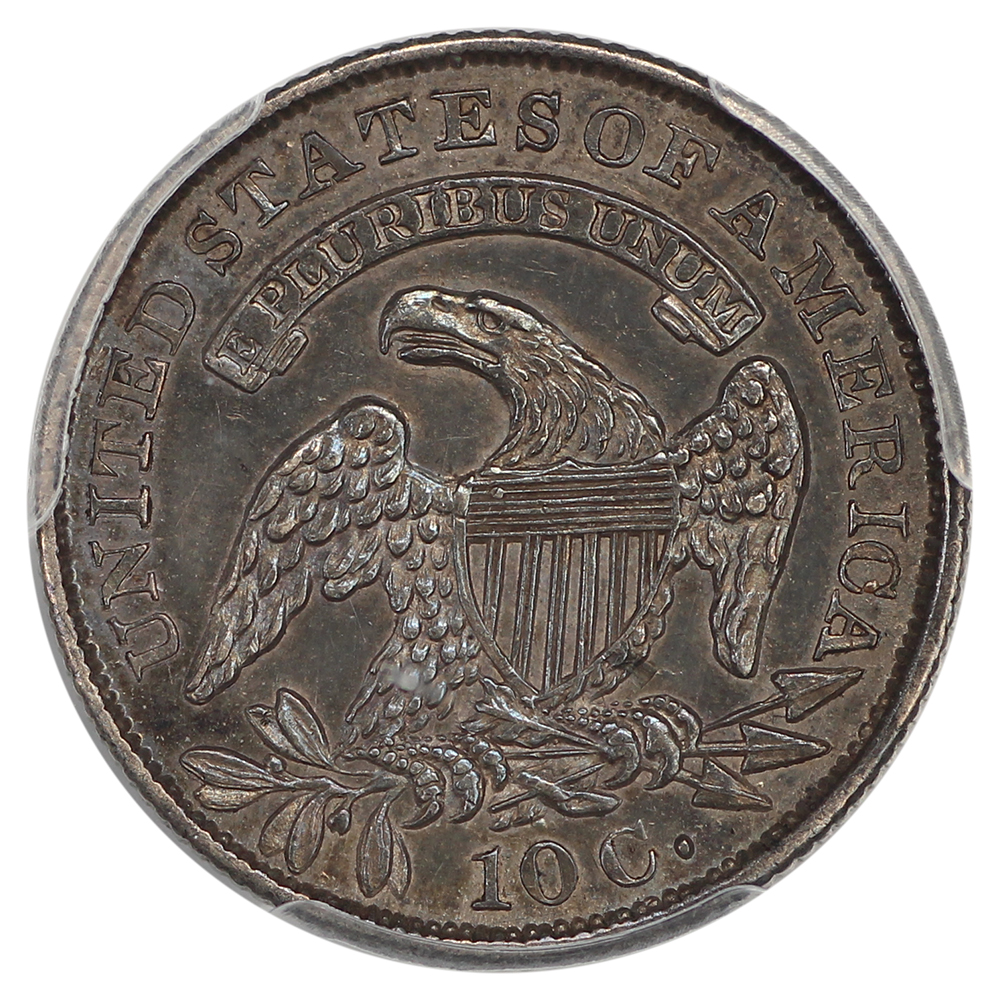 image for: 1833 10c PCGS MS61