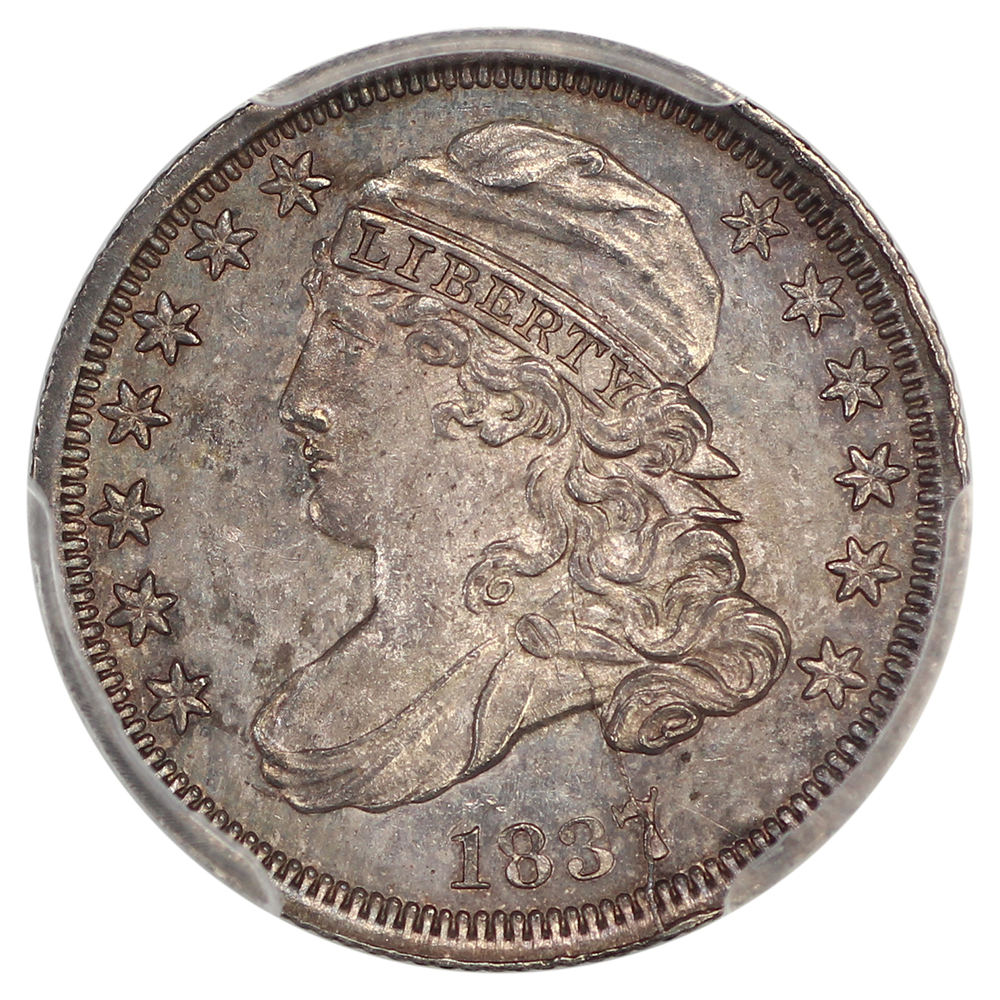image for: 1837 Capped Bust 10c PCGS MS64