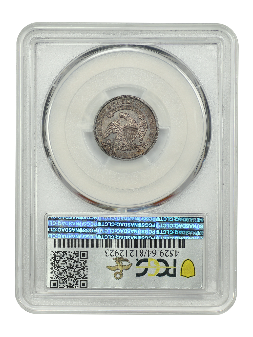 image for: 1837 Capped Bust 10c PCGS MS64
