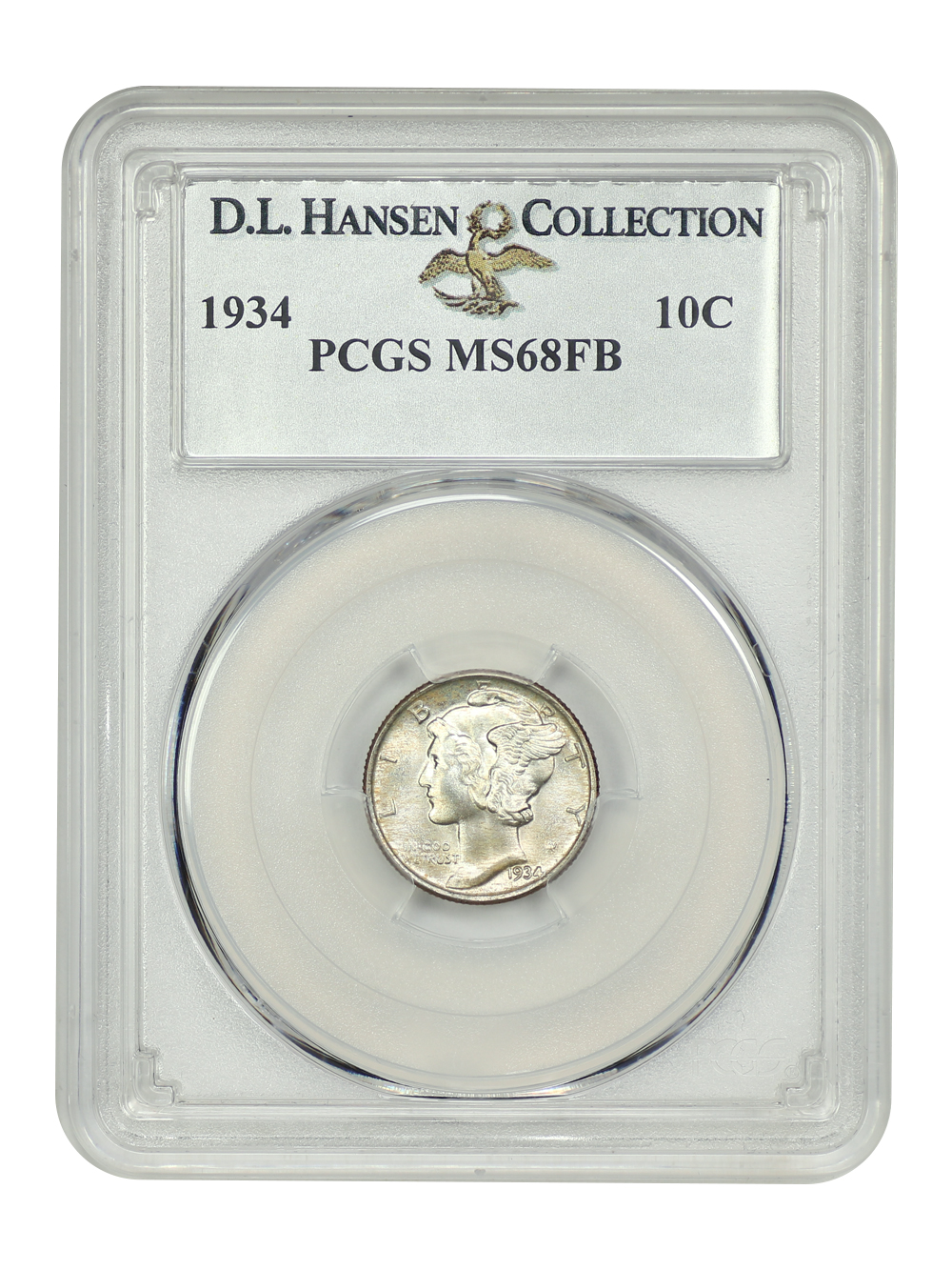 image for: 1934 10c PCGS MS68 FB