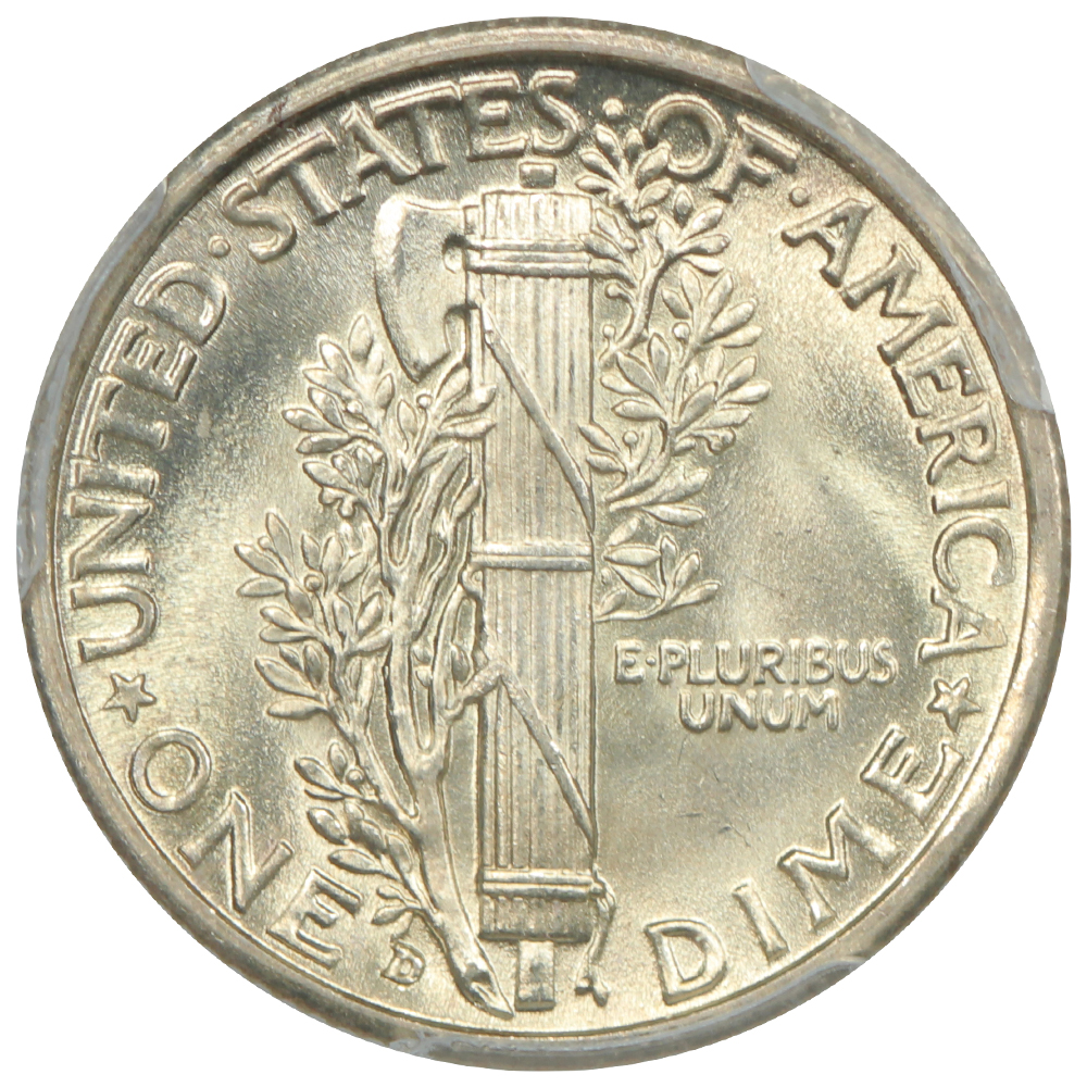 image for: 1934-D 10c PCGS MS67 FB