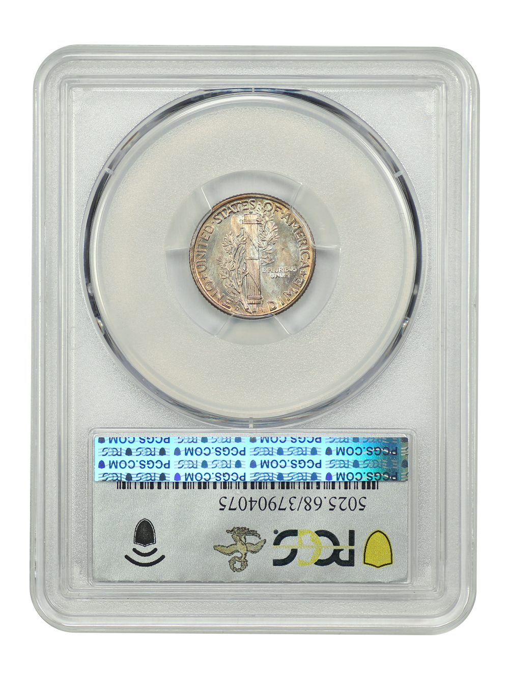 image for: 1940-D 10c PCGS MS68 FB