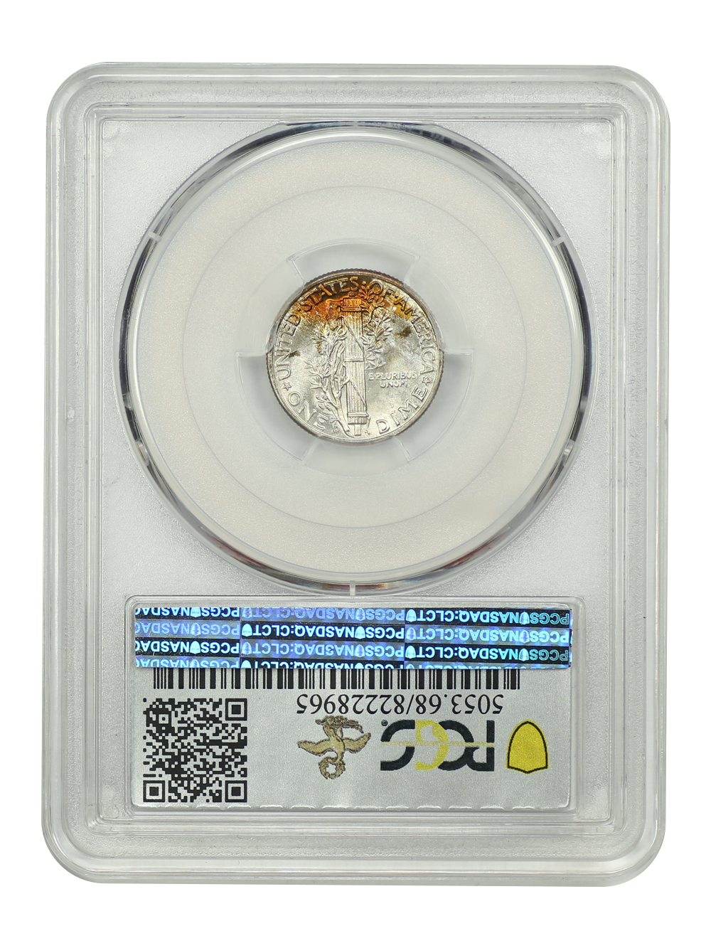 image for: 1944-D 10c PCGS MS68 FB