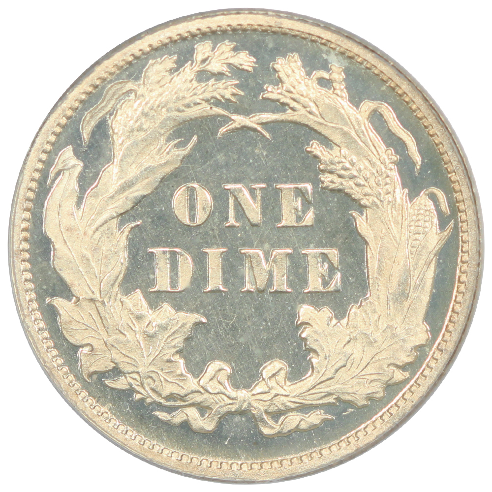 image for: 1881 10c PCGS PR66 DCAM