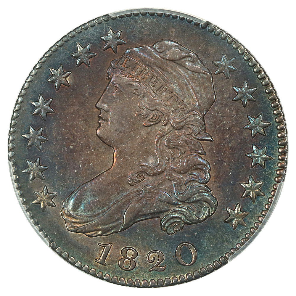 image for: 1820 Large 0 25c PCGS MS64