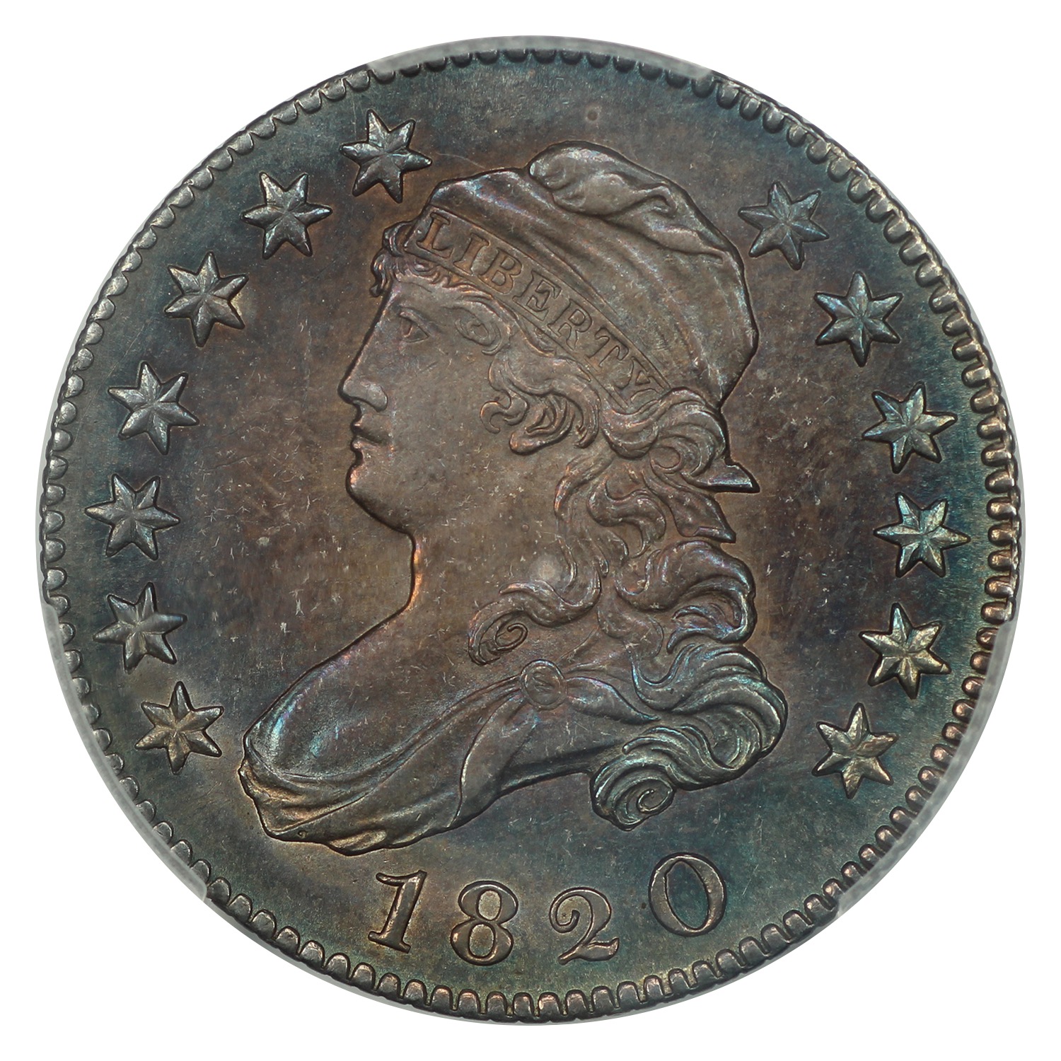 image for: 1820 Large 0 25c PCGS MS64