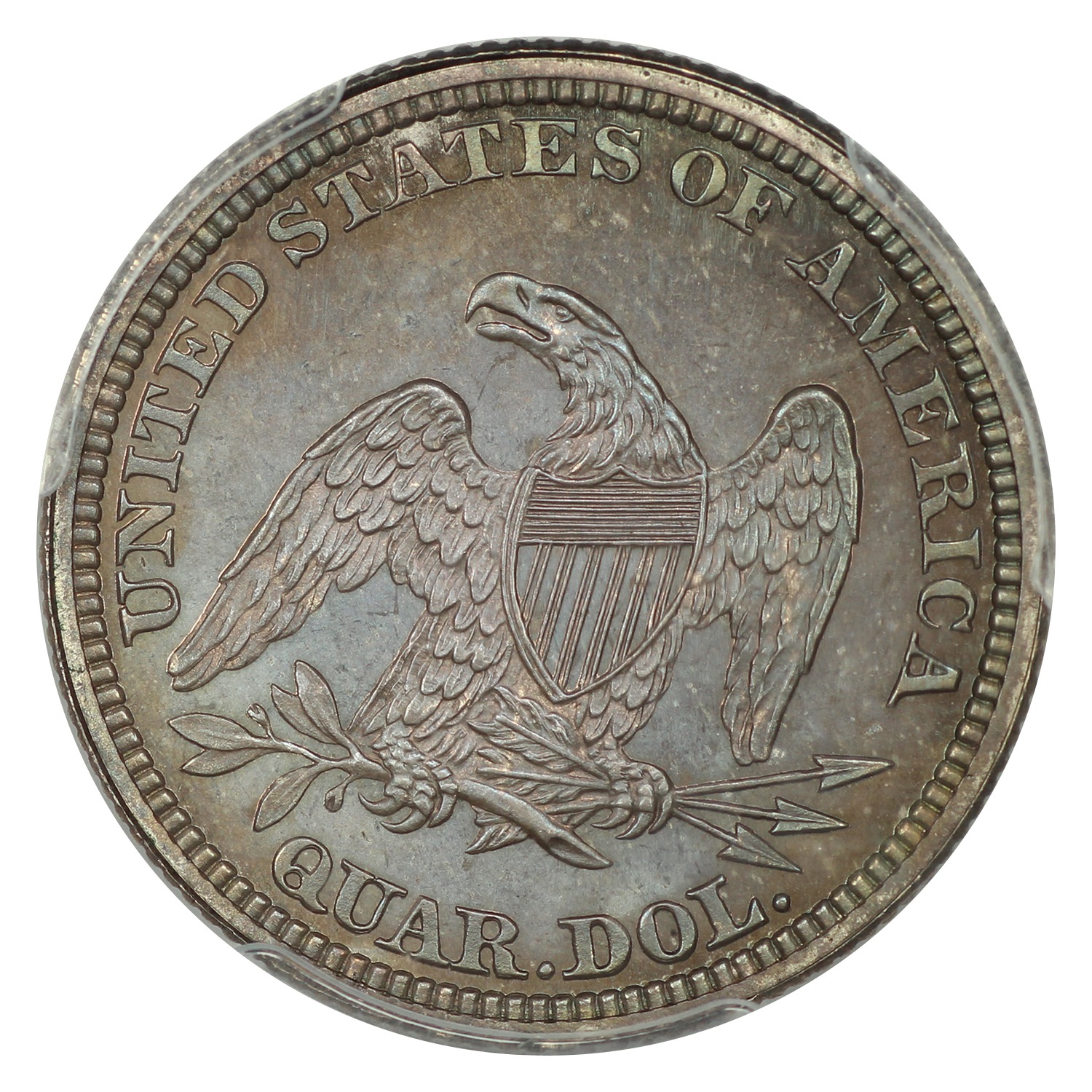 thumbnail for: 1859 25c PCGS PR67