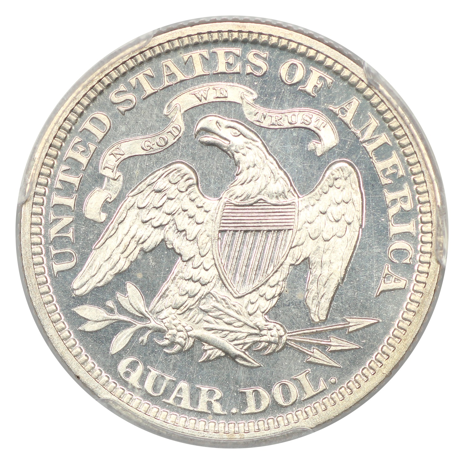 thumbnail for: 1874 Arrows 25c PCGS PR66 CAM