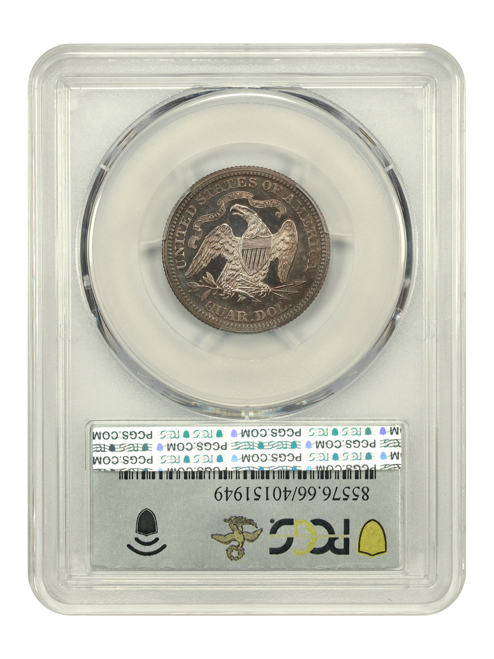 image for: 1875 25c PCGS PR66 CAM