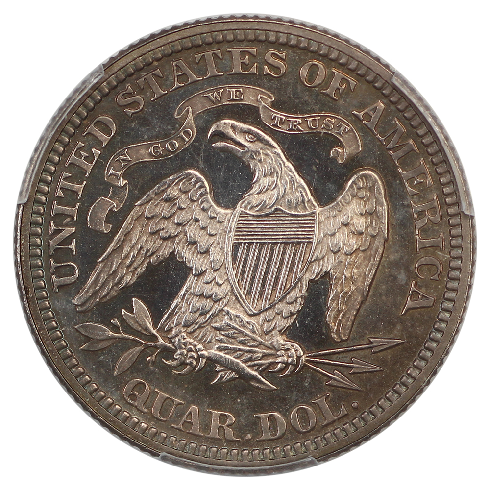 image for: 1875 25c PCGS PR66 CAM