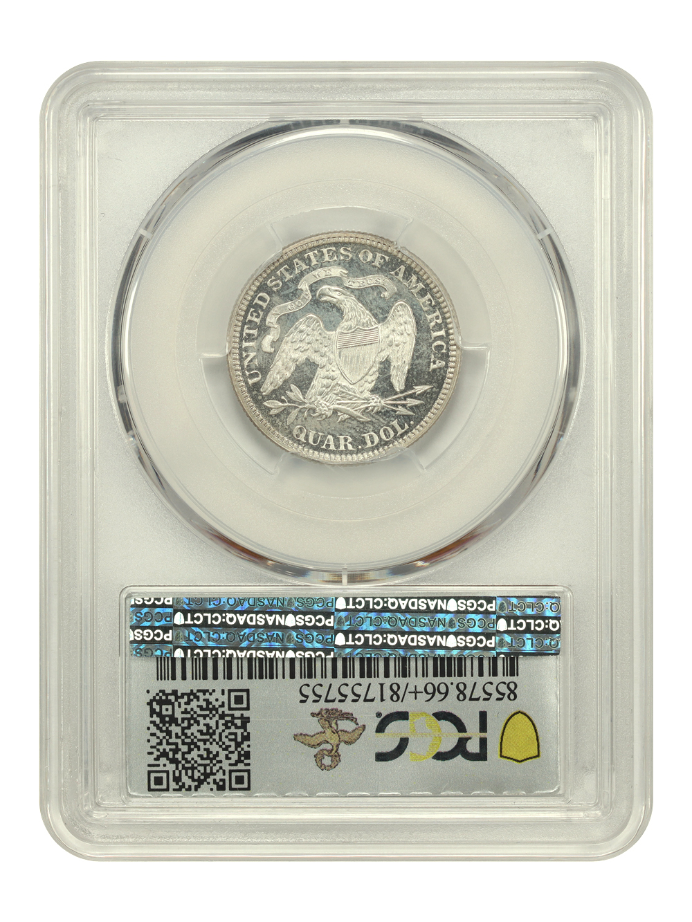 image for: 1877 25c PCGS PR66 CAM