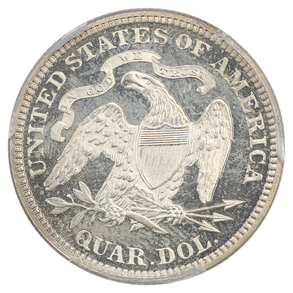 image for: 1877 25c PCGS PR66 CAM