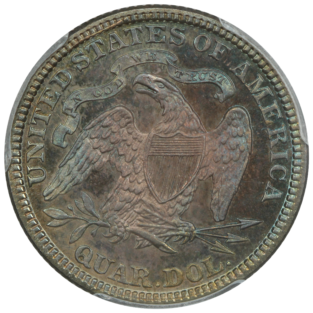 image for: 1887 25c PCGS PR66