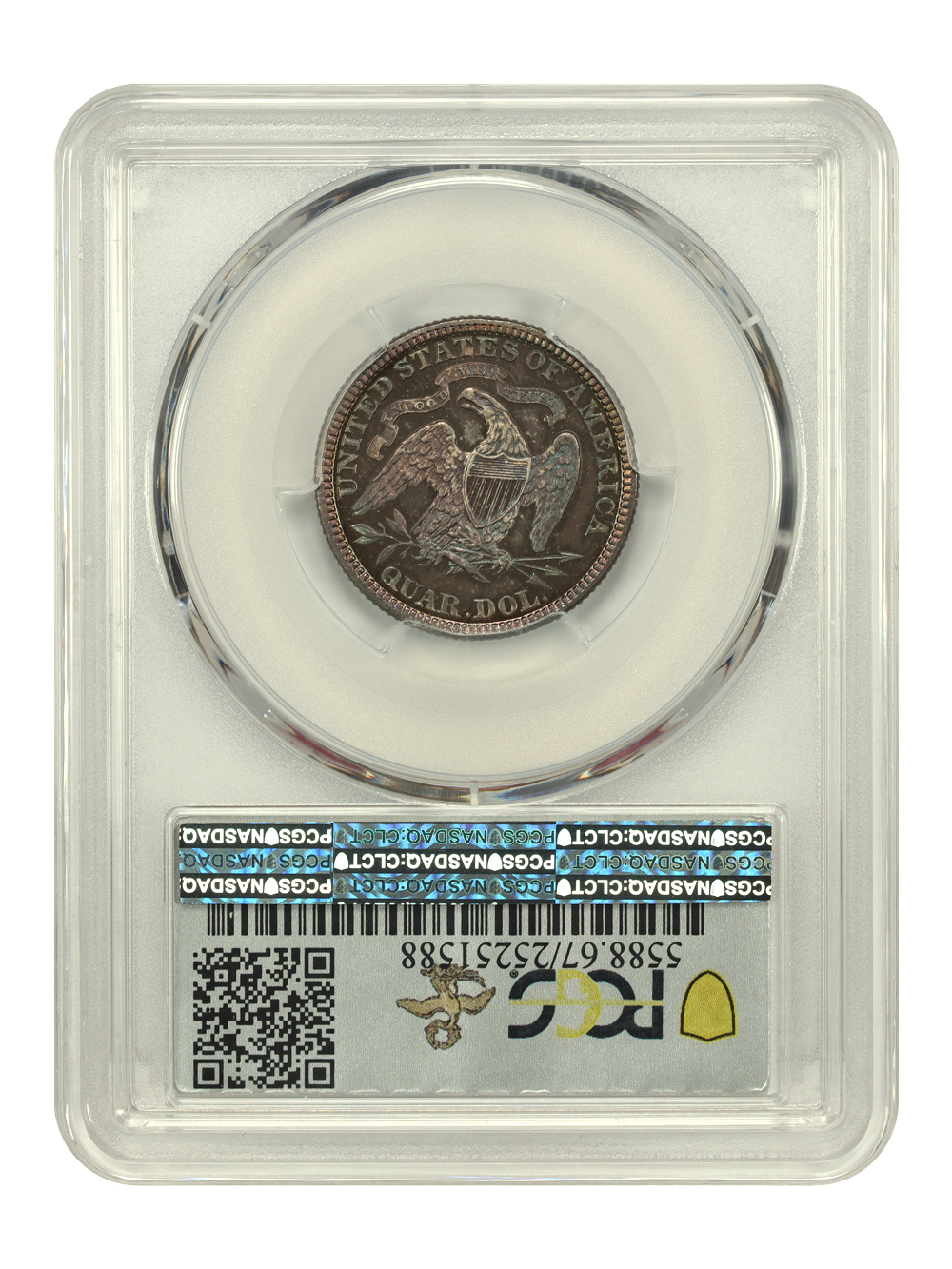 image for: 1887 25c PCGS PR67
