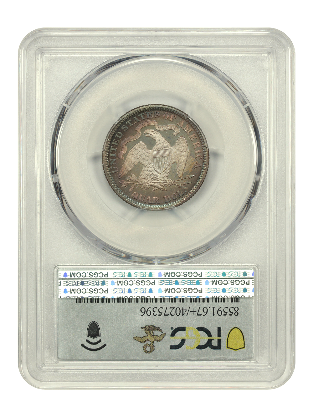 image for: 1890 25c PCGS PR67 CAM