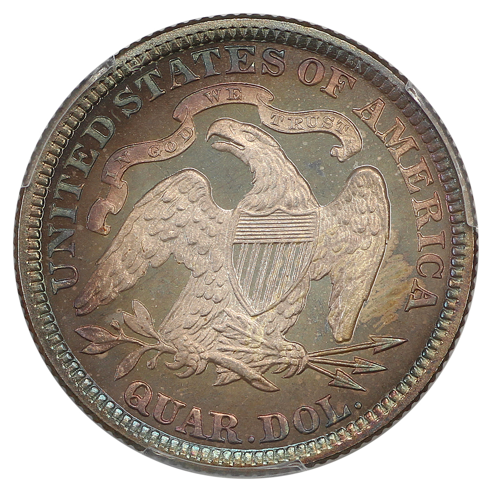 image for: 1890 25c PCGS PR67 CAM