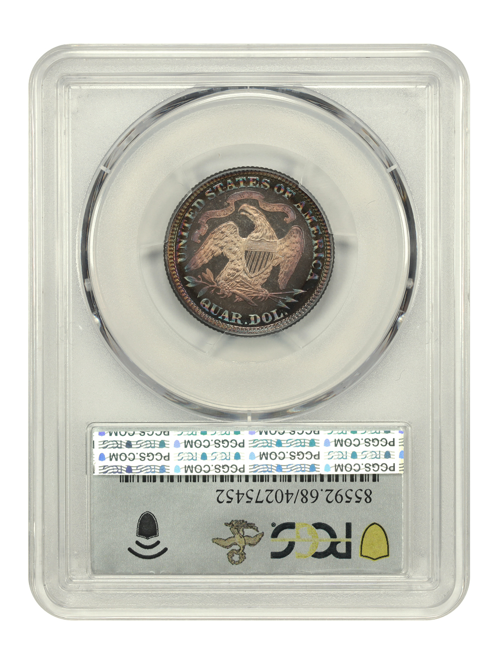 image for: 1891 25c PCGS PR68 CAM