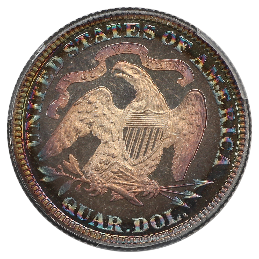 image for: 1891 25c PCGS PR68 CAM