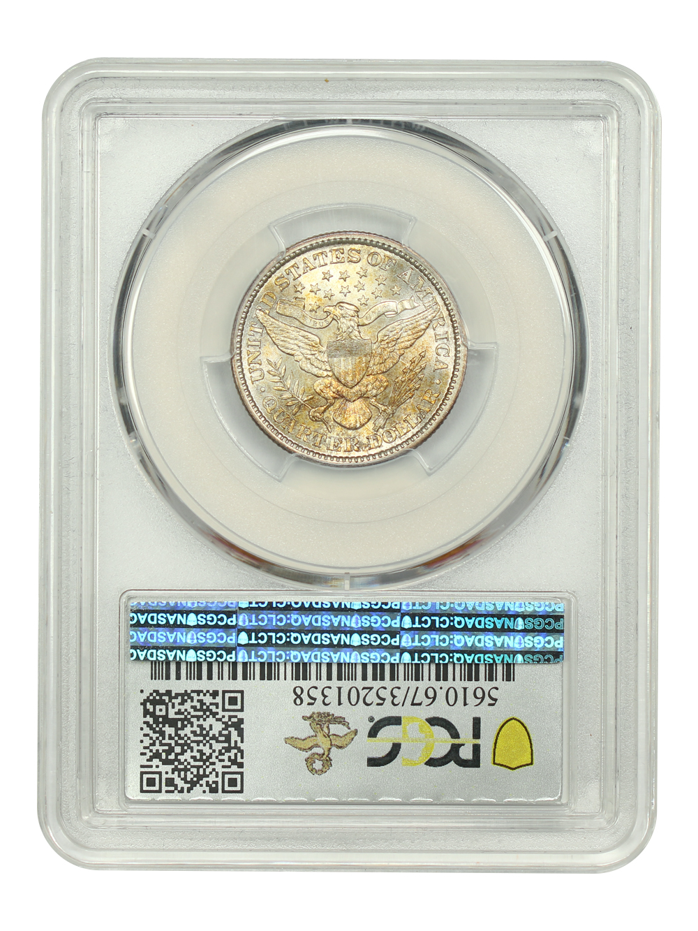 image for: 1895 25c PCGS MS67
