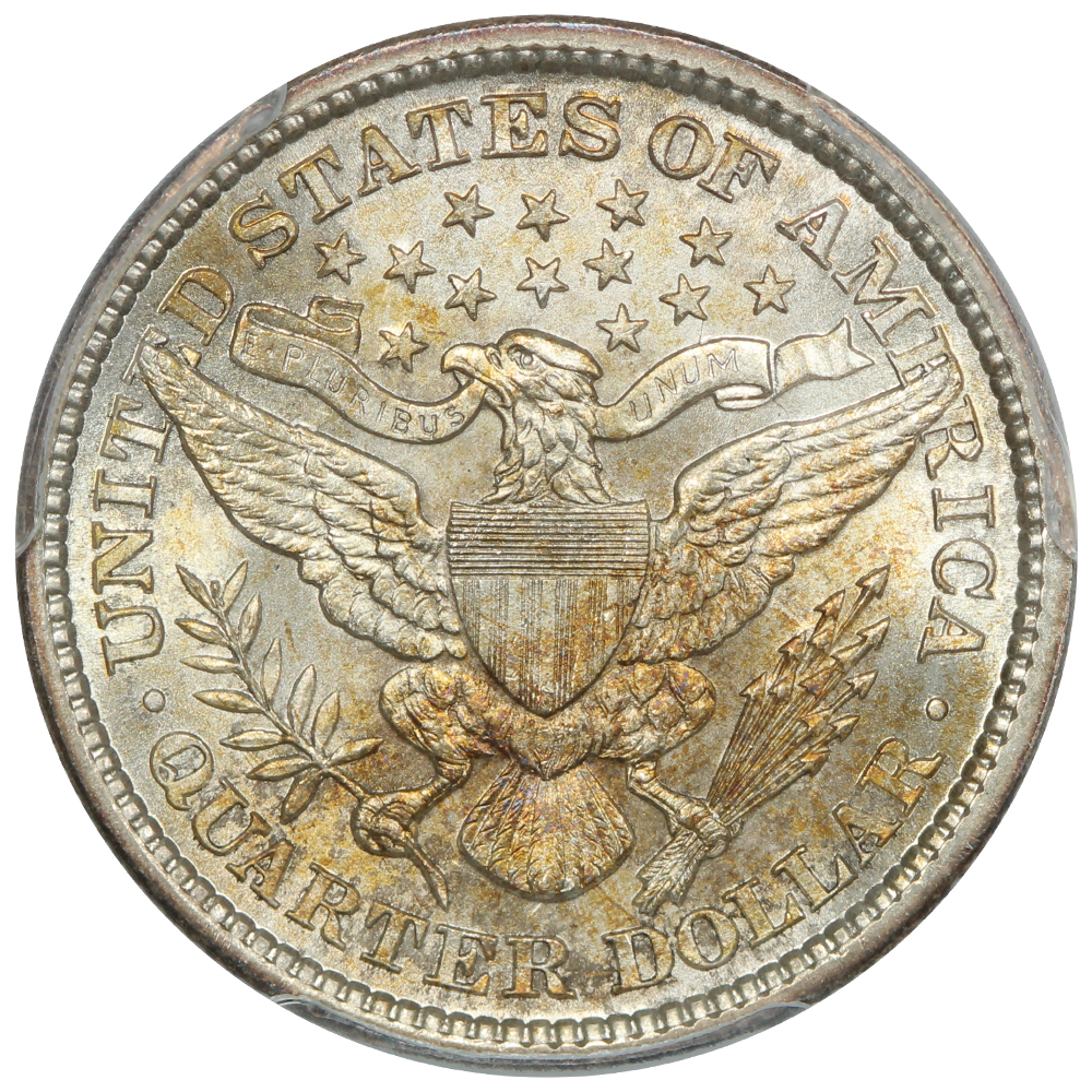 image for: 1895 25c PCGS MS67