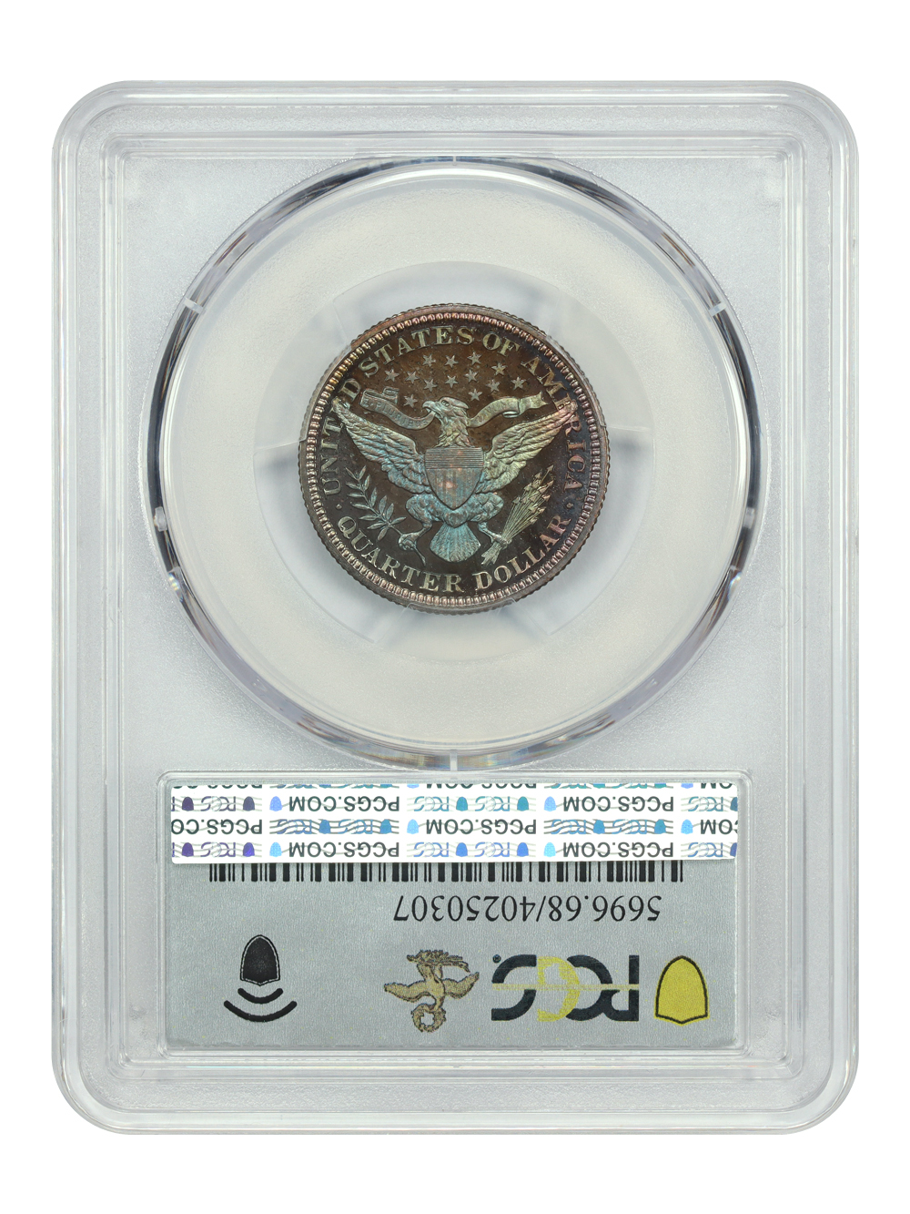 image for: 1910 25c PCGS PR68