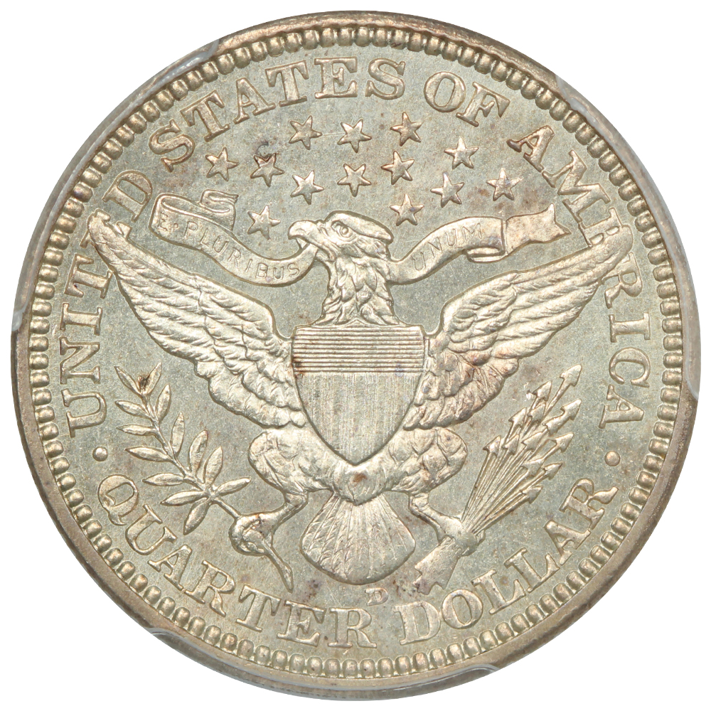 image for: 1911-D 25c PCGS MS64