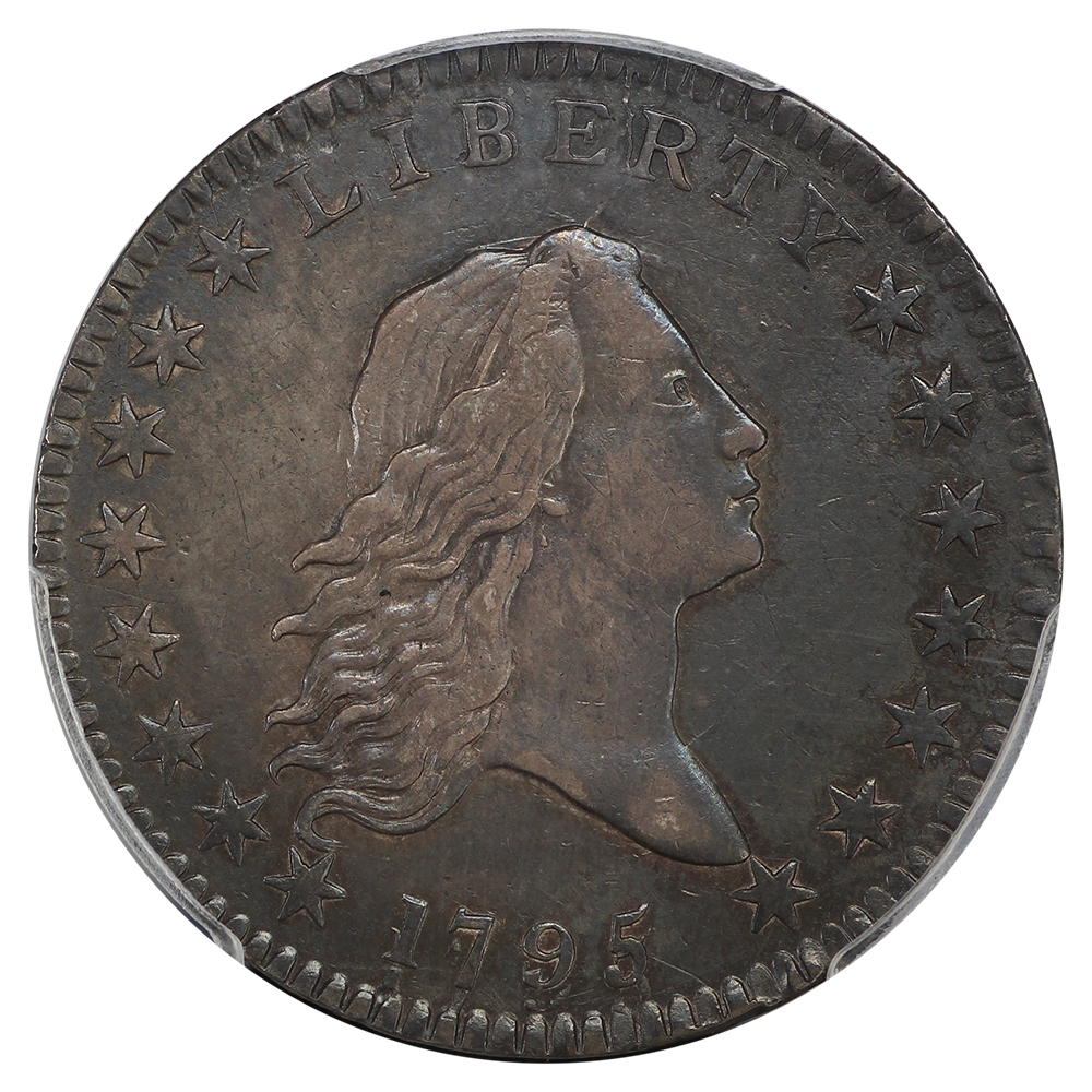 Collectors Corner - 1795/1795 50C Recut Date, 2 Leaves AU50 PCGS ...