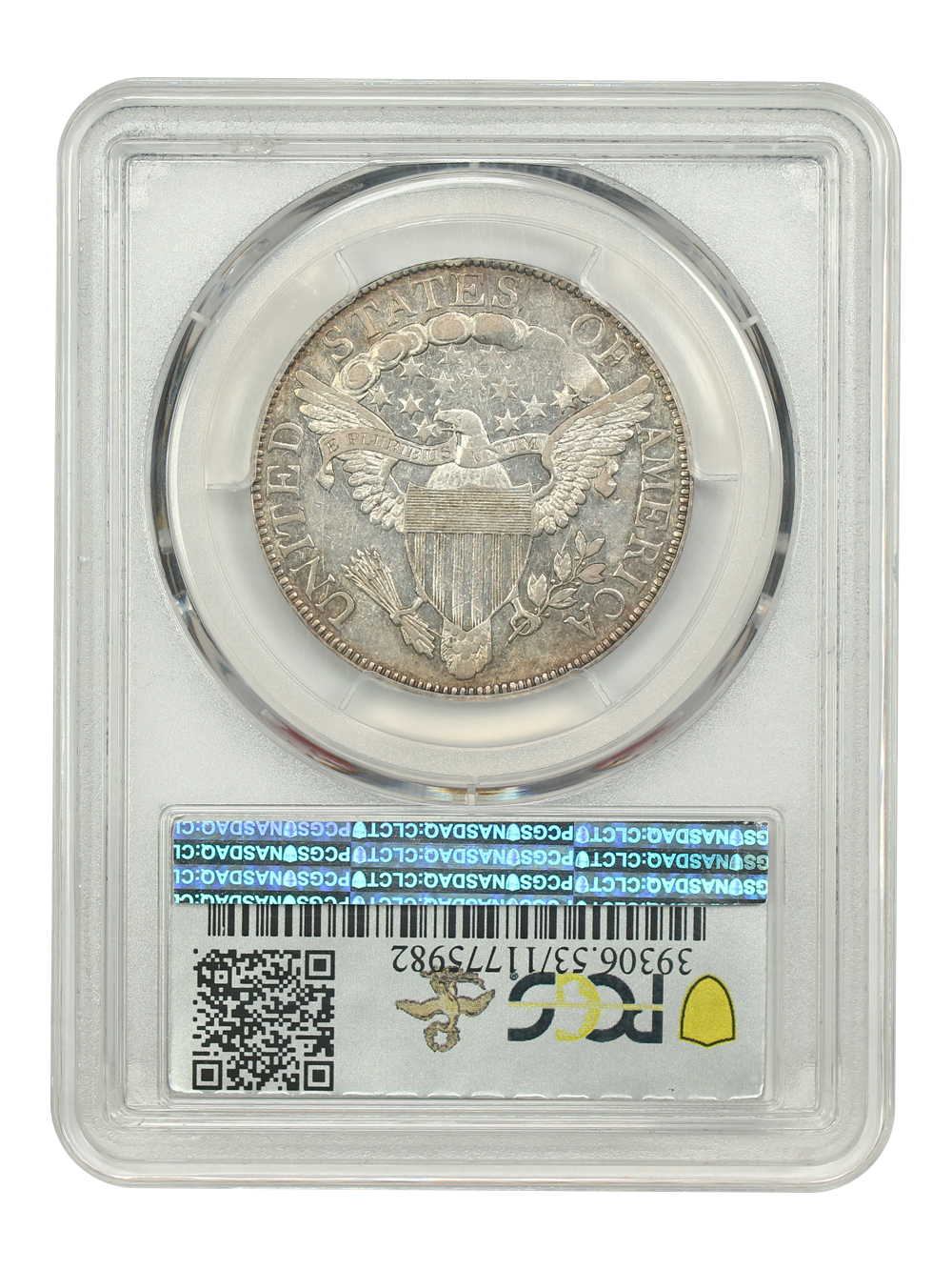 image for: 1806 Knob 6, Small Stars, O-106 50c PCGS AU53