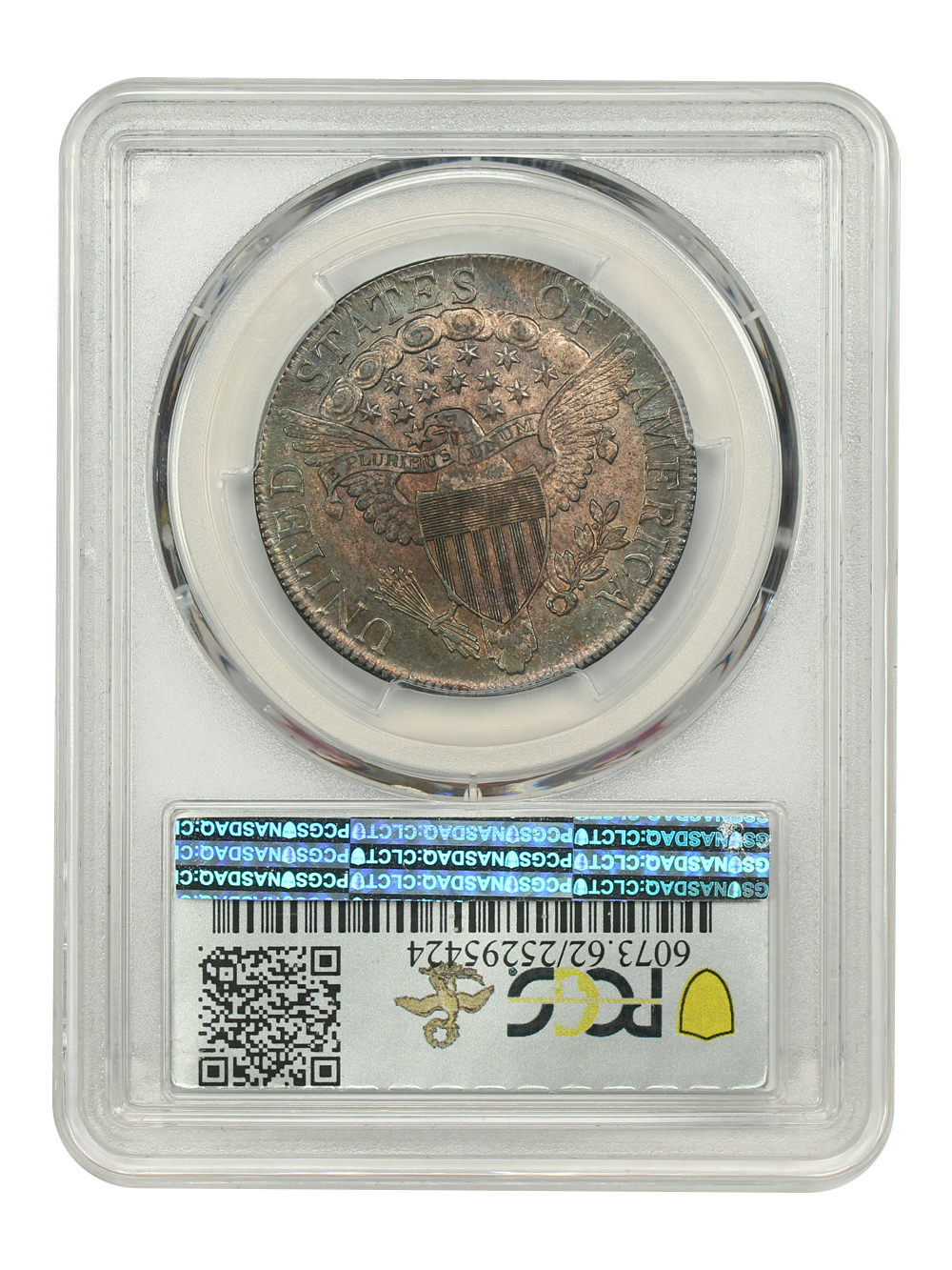 image for: 1806 Pointed 6, No Stem 50c PCGS MS62