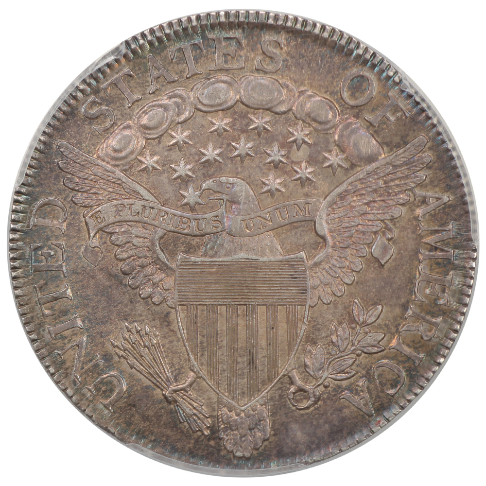 thumbnail for: 1806 Pointed 6, No Stem, O-109 50c PCGS MS64