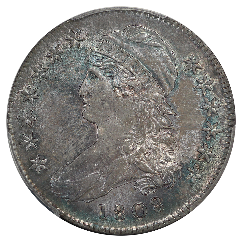 image for: 1808 50c PCGS MS64