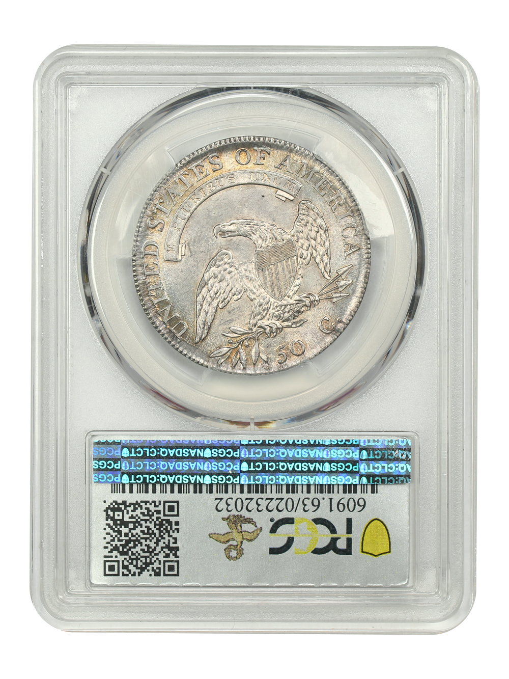 image for: 1808/7 50c PCGS MS63