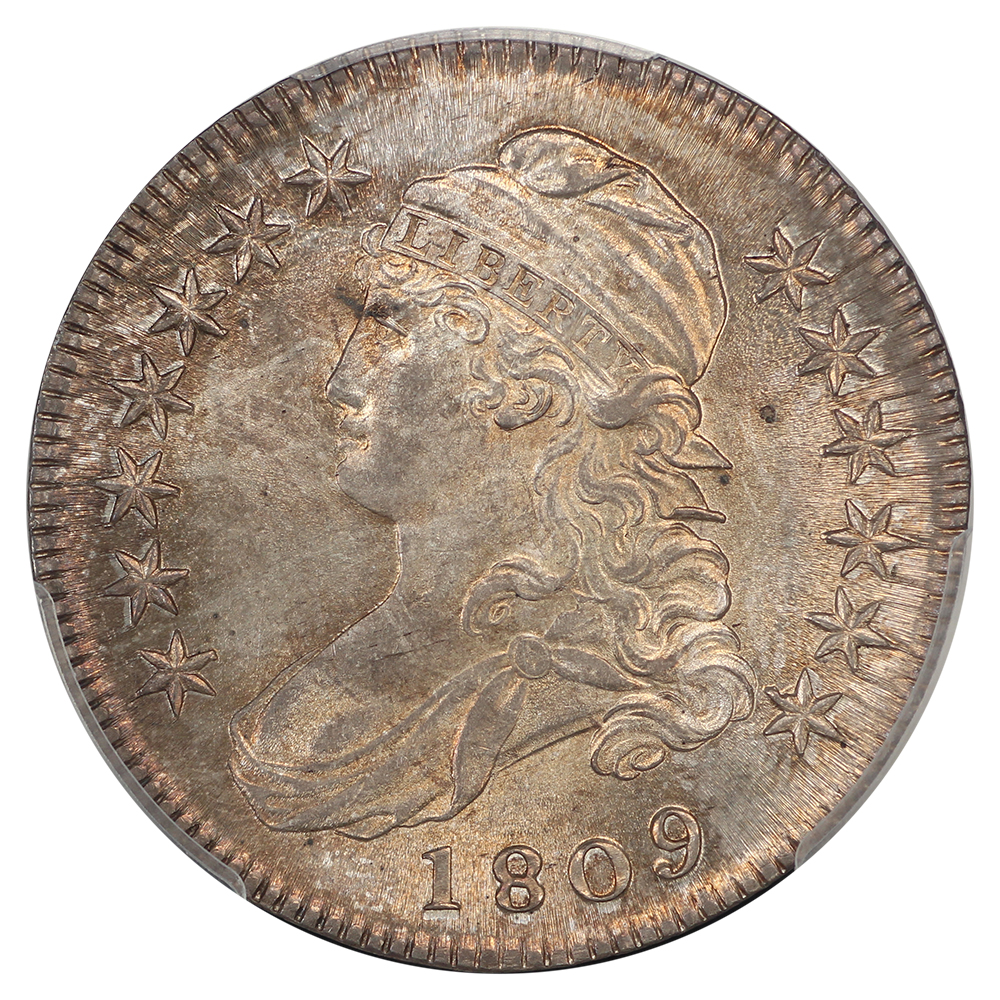 image for: 1809 O-103 50c PCGS MS66