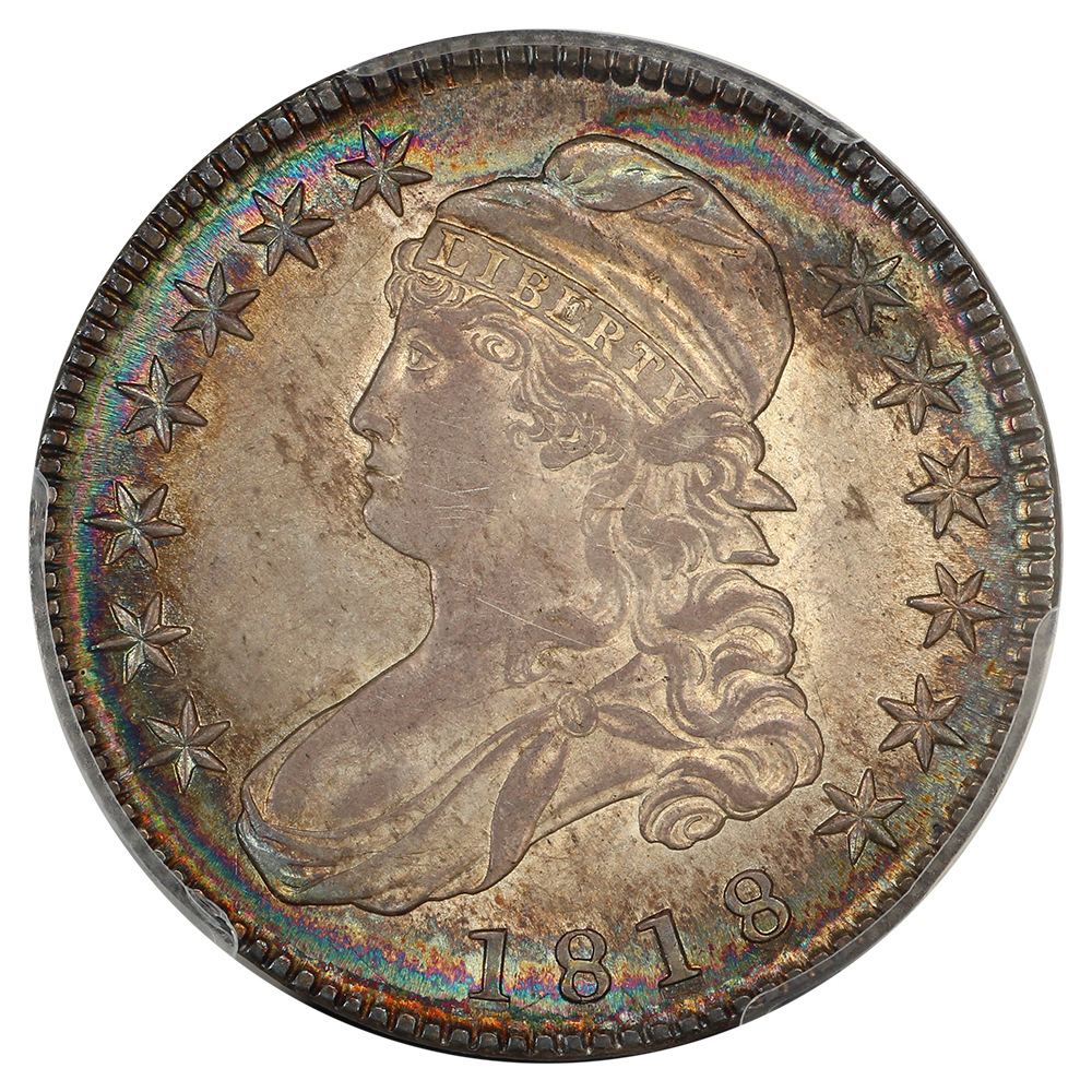 image for: 1818 50c PCGS MS63