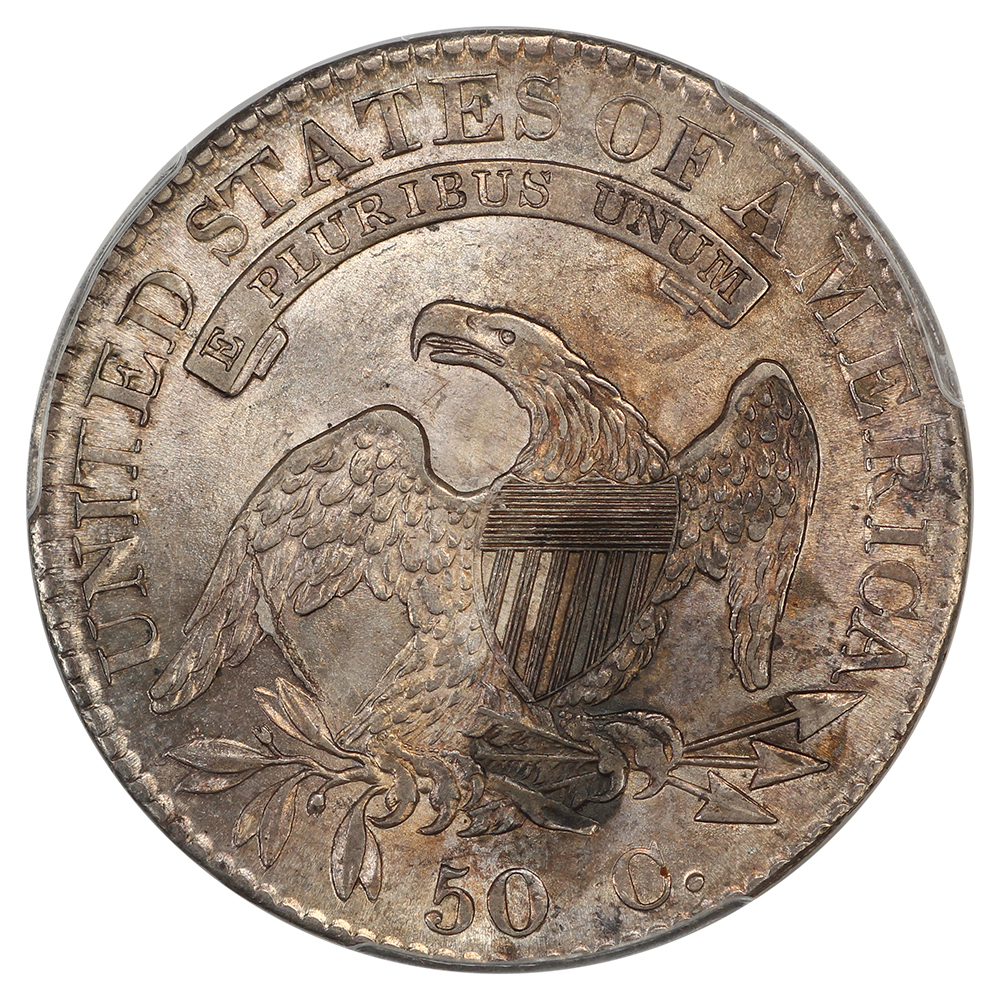 image for: 1832 Large Letters 50c PCGS MS62