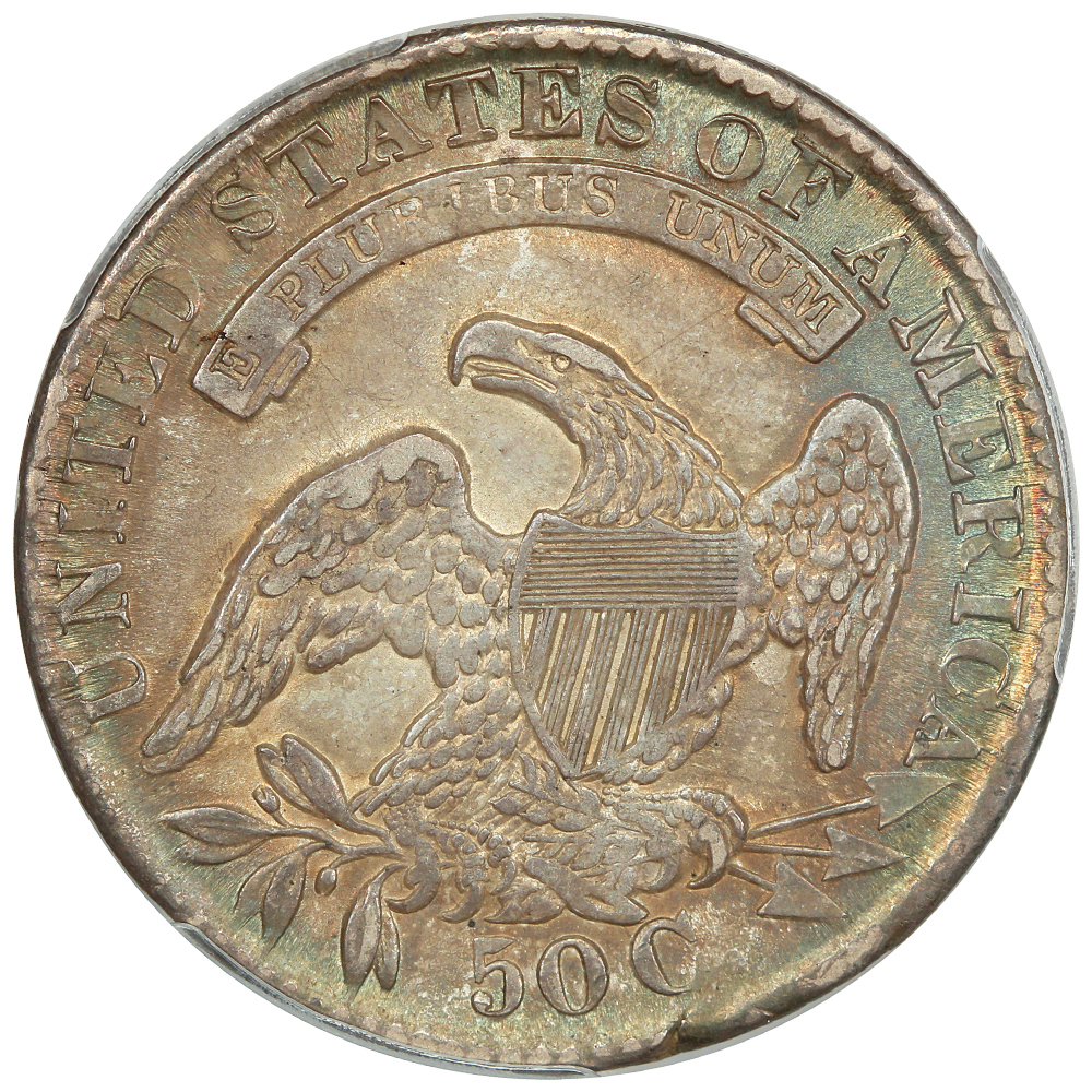 image for: 1834 Large Date, Large Letters 50c PCGS MS63
