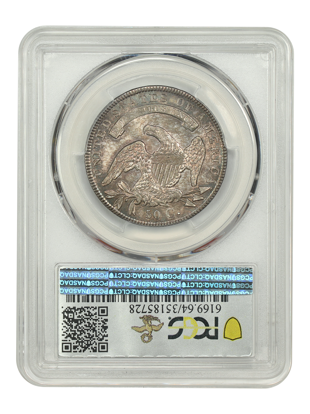 image for: 1836 Lettered Edge 50c PCGS MS64
