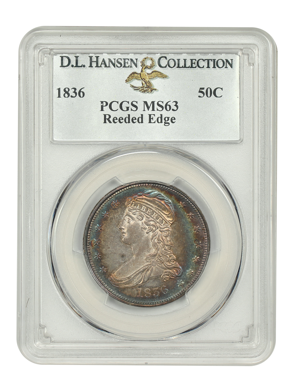 アメリカ1836年 50Cents 銀貨 キャップバスト アメリカ1836年 50Cents 銀貨 キャップバスト - メルカリ