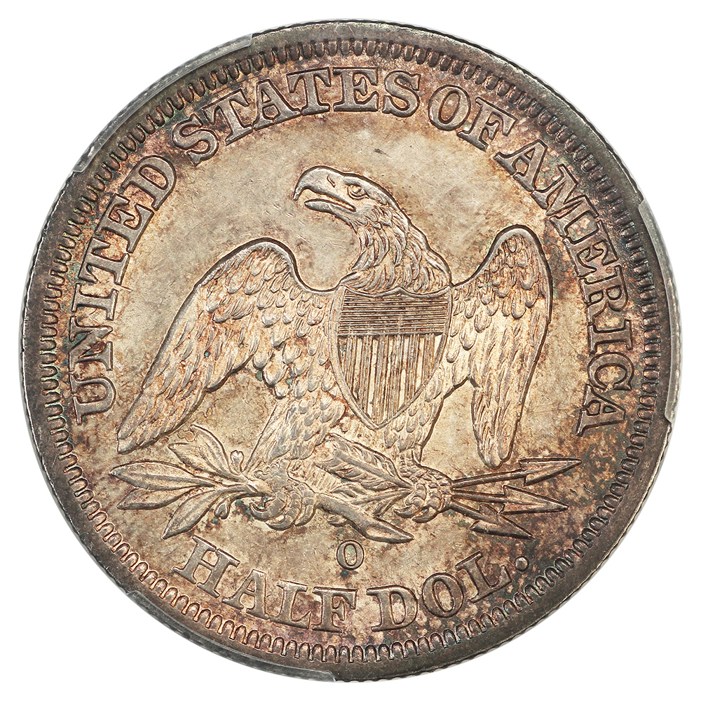 image for: 1843-O 50c PCGS MS63