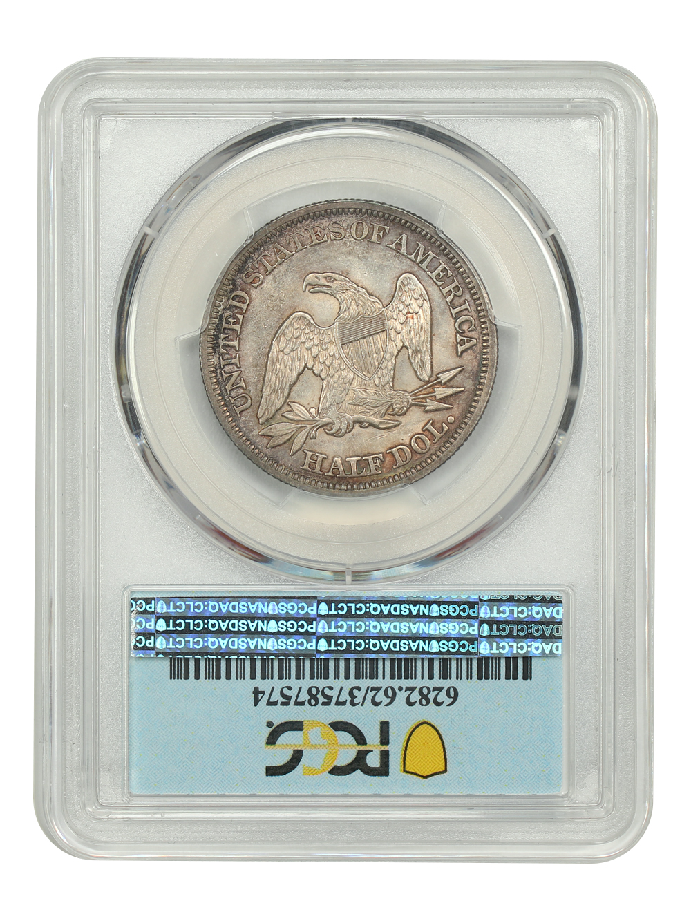 image for: 1855/54 Arrows 50c PCGS MS62