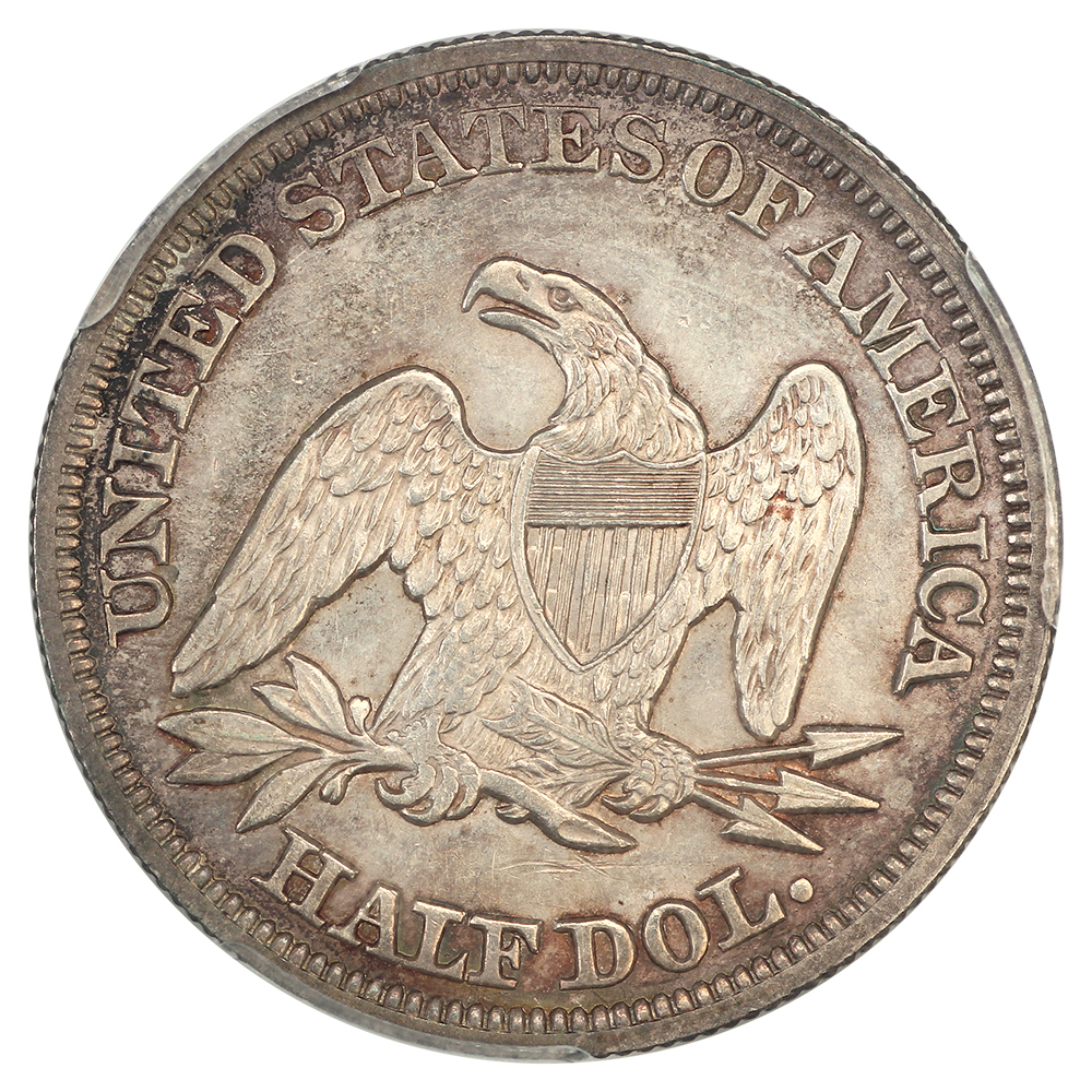image for: 1855/54 Arrows 50c PCGS MS62