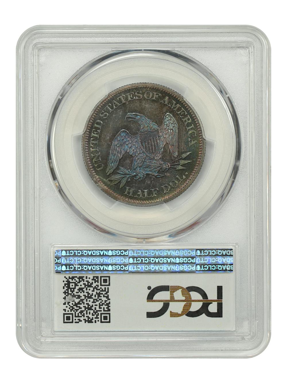 thumbnail for: 1860 50c PCGS PR66