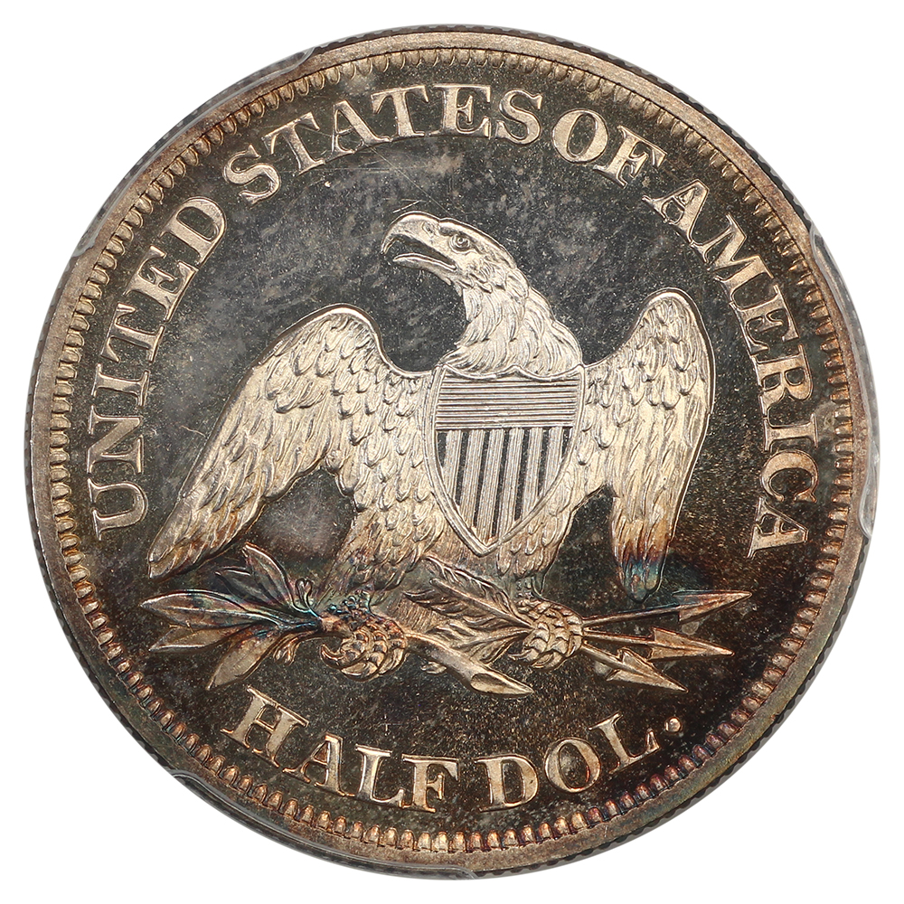 image for: 1860 50c PCGS PR66 CAM