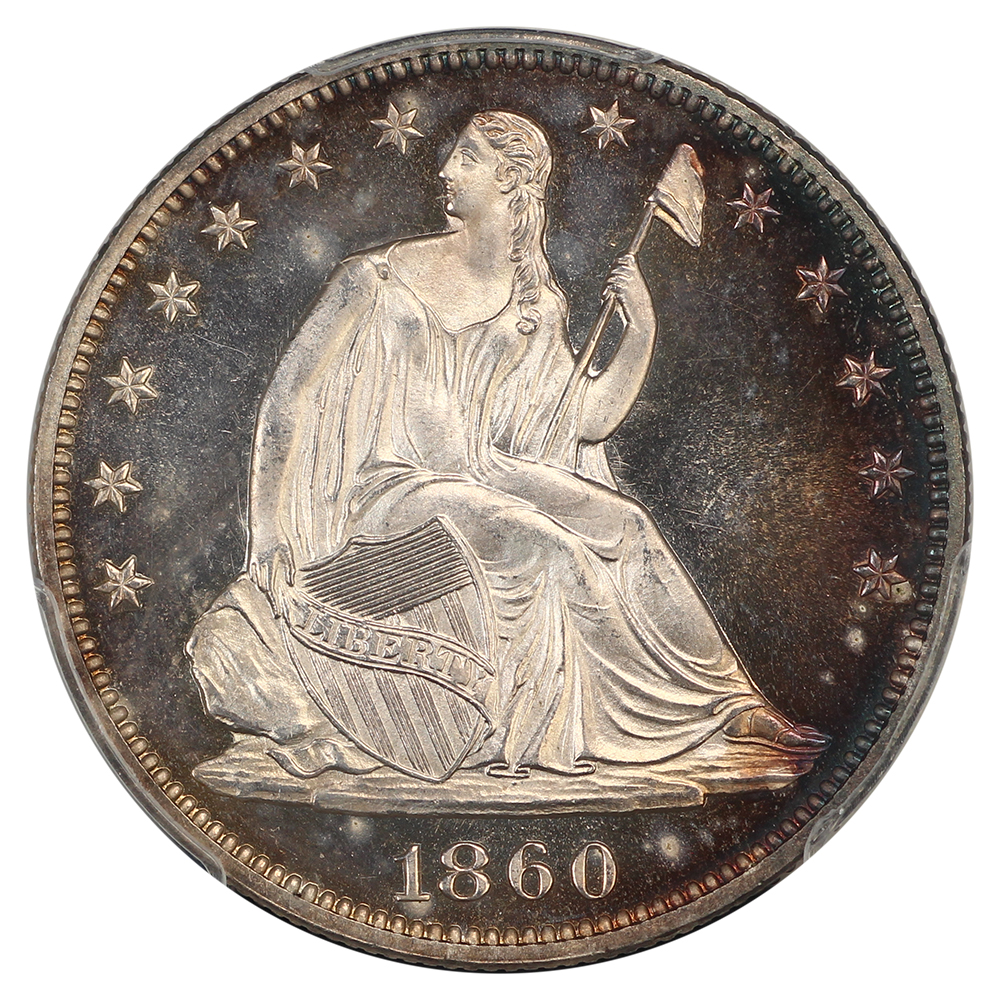 image for: 1860 50c PCGS PR66 CAM