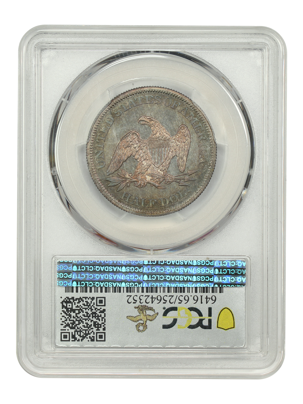 thumbnail for: 1862 50c PCGS PR65