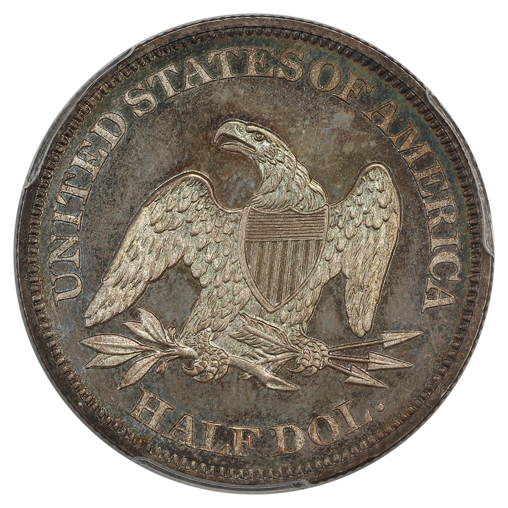 thumbnail for: 1864 50c PCGS PR66